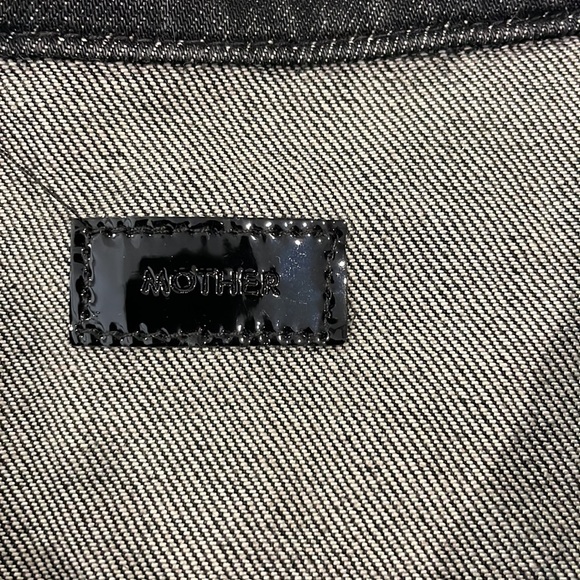 Mother black denim jacket - Picture 2 of 5